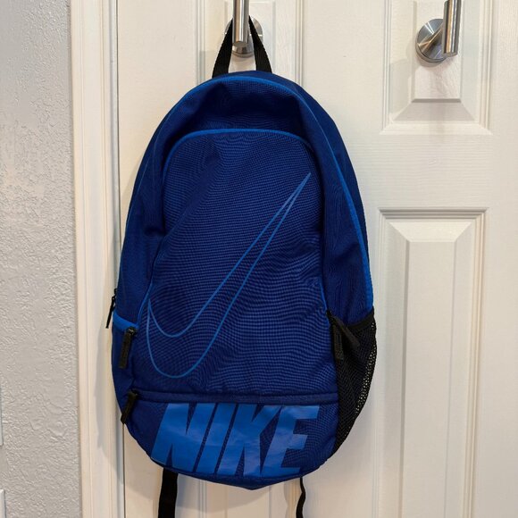 Nike Multi-Pocket Backpack, Blue Color - Picture 1 of 11